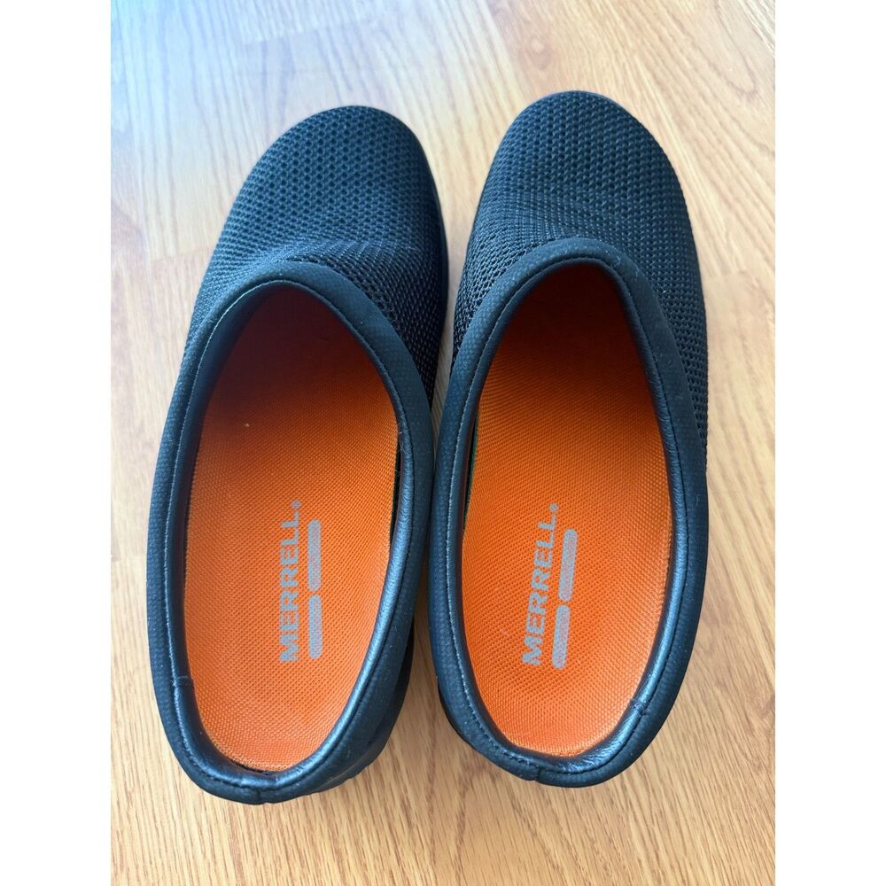 Merrell Black Mesh Slip-On Shoes Size 7 - Picture 5 of 7
